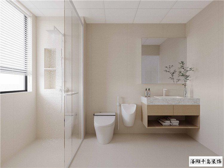 北歐風(fēng)衛(wèi)生間裝修案例